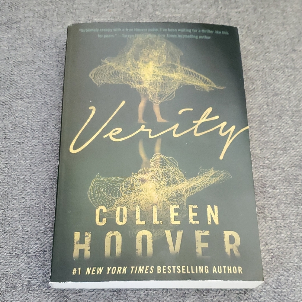 Verity by Colleen Hoover Hardcover Book